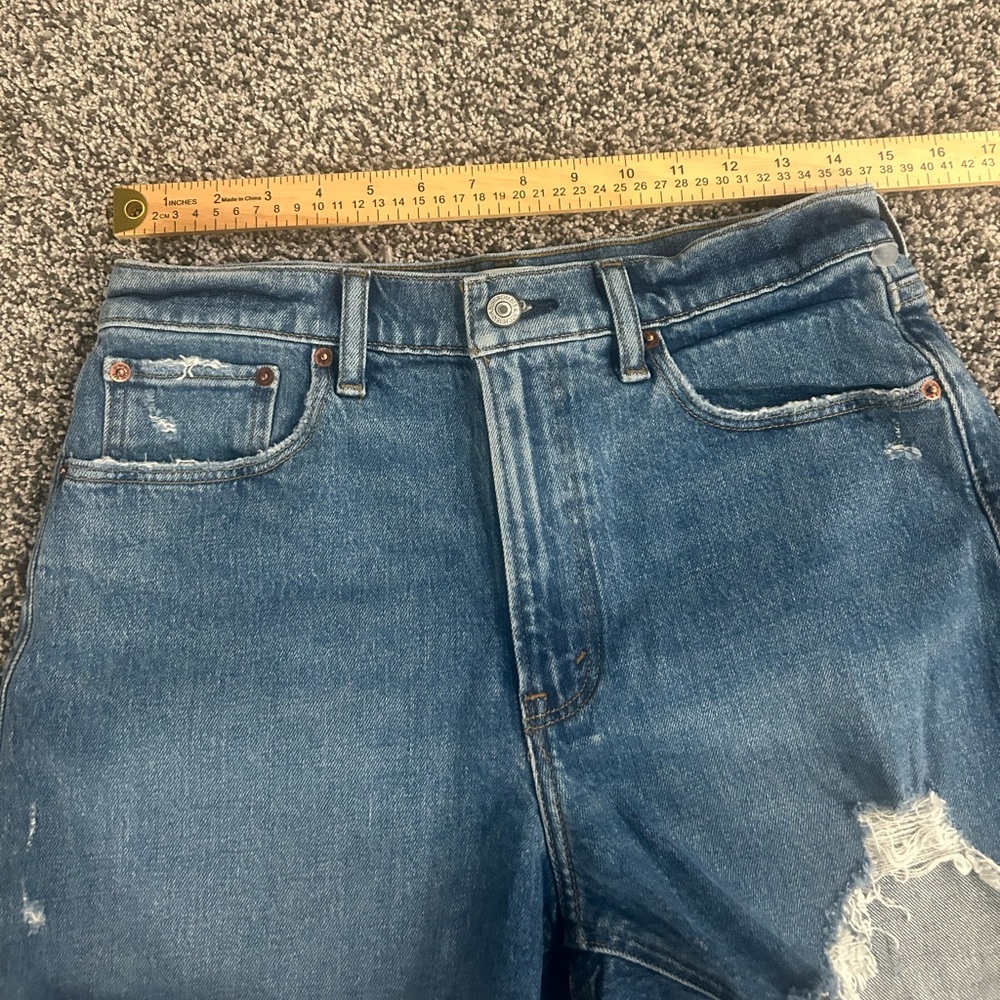 Abercrombie & Fitch High Waisted Mom Shorts Women’s Size 28 6 - Picture 6 of 7